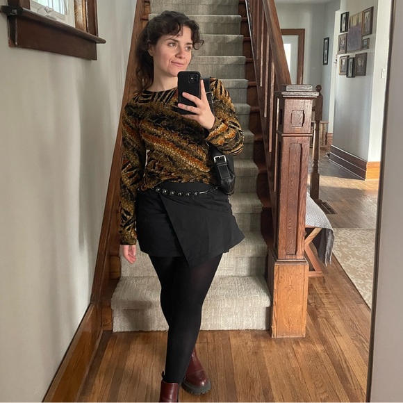 VINTAGE LIBRA ANIMAL PRINT M - Picture 2 of 6